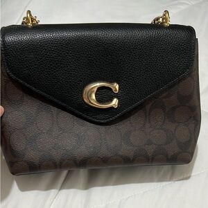 Coach shoulder Tammie bag. Worn once. excellent condition